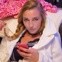 Gorgeous girl Kendra Sunderland knows its forbidden to flash pussy and nipples