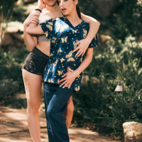 Pretty nurse Spencer Bradley shares a lesbian kiss with Liz Jordan