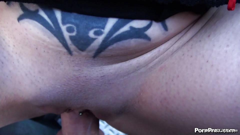 Close up view of pierced babe Larkin Love getting screwed by a pecker - Photo #313394