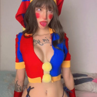 Pomni Girl Palhaccedilo Cosplay Hentaigirlkell