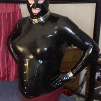 Aussie syn rubber catty hood retine salor mini kisashrjazgest