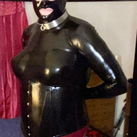 Aussie syn rubber catty hood retine salor mini kisashrjazgest