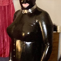 Aussie syn rubber catty hood retine salor mini kisashrjazgest