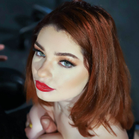 Annabel Redd bobstube red lips hardcore redhead smooth