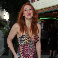 Maitland Ward pulling her mini dress up to show her round ass