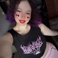 Cute Pretty Goth Girl Vanil