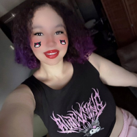 Cute Pretty Goth Girl Vanil