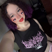 Cute Pretty Goth Girl Vanil