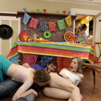 Birthday boy gets the best present from Samantha Hayes and Anya Olsen