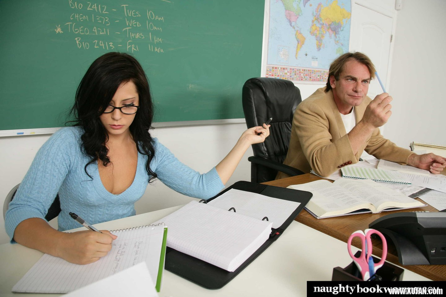 Wild and horny teacher Madison Ivy fucks her teacher - Photo #424014