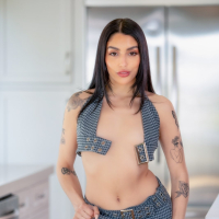 Tiny titted beauty Vanessa Sky fucking and sucking at Penthouse