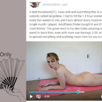 Too scandalous for instagram Chezzalunaxx