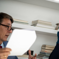 Gorgeous college babe Gia Derza gets punised and banged by her professor