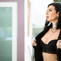 Kinky babe Joanna Angel and Jason Brown having an anal affair