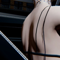 Lust Art Yvette driving car