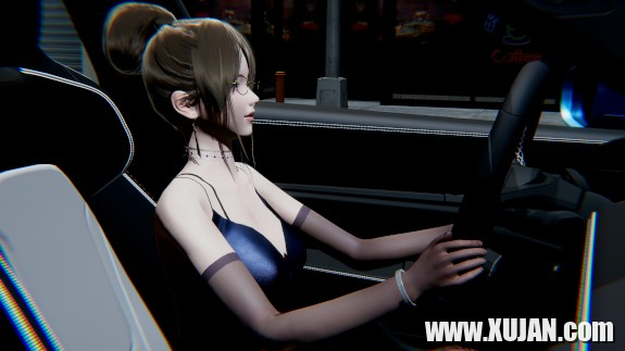 Lust Art Yvette driving car - Photo #441751