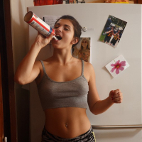 Leah Gotti teasing and posing at hot Photoshoot