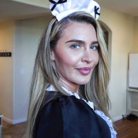 Cock hungry maid Ella Reese sucks and fucks like true pro