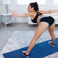 Busty MILF Crystal Rush knows how to ride a dick properly
