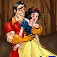 Shrek bangs princess and Rough sex with Snow White