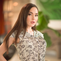 Gorgeous Nataly Gold craves for two throbbing rods