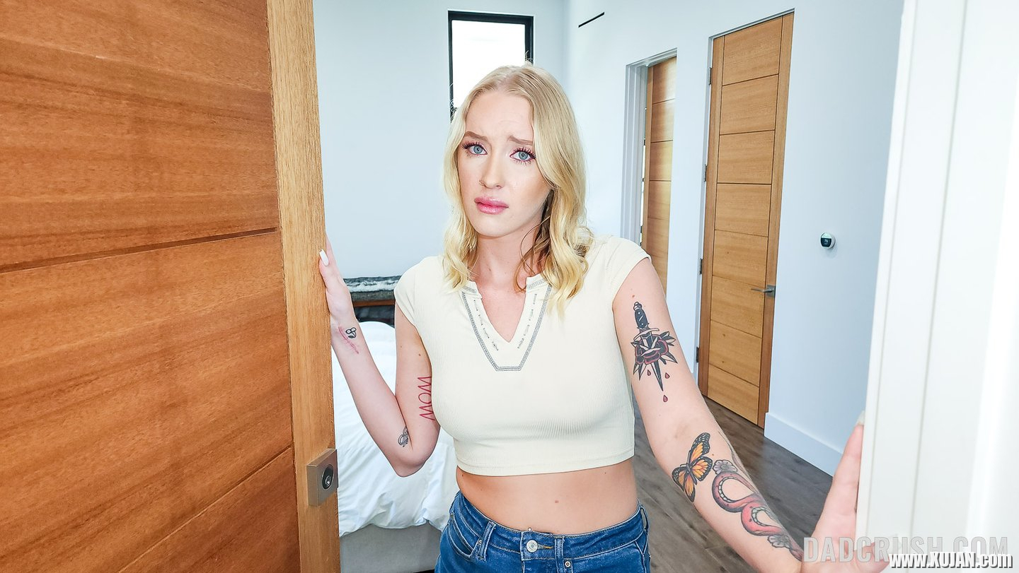 Lovely blonde babe Marilyn Johnson swallows and rides stepdads cock - Photo #453996