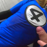 Sofi Goldfinger gets fucked and jizzed in Costume