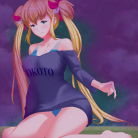 Deep Space Waifu Flat Justice Mika Mokoto