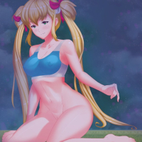Deep Space Waifu Flat Justice Mika Mokoto