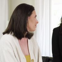 Casey Calvert and Whitney Wright making lesbian love in the bedroom