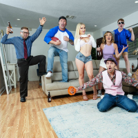 Horny girls Slimthick Vic and Tiffany Fox misbehave at home