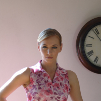 Hot teacher Hayley Marie Coppin stripping on the table