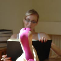 Hot teacher Hayley Marie Coppin stripping on the table