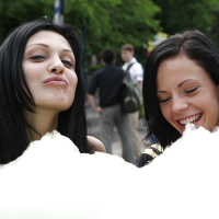 Pornstar with a beautiful face Aletta Ocean has a walk with a friend