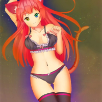 Deep Space Waifu Nekomimi Mary Katty