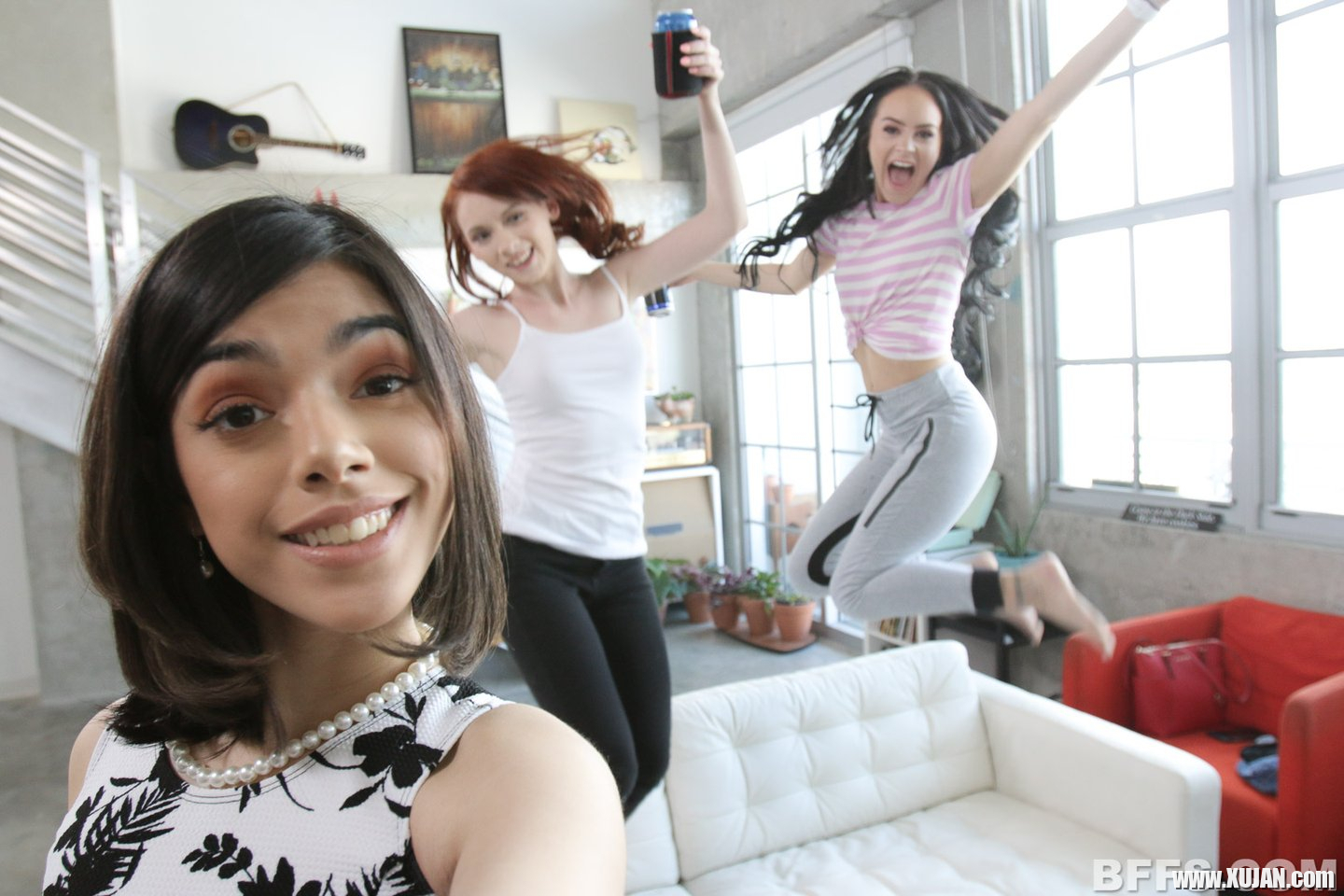 Athena Rayne Kylie Martin and Harmony Wonder sharing one big cock - Photo #481188