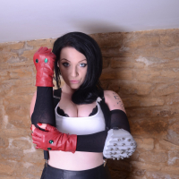 Harmony Reigns cosplaying and sucking a hard BBC
