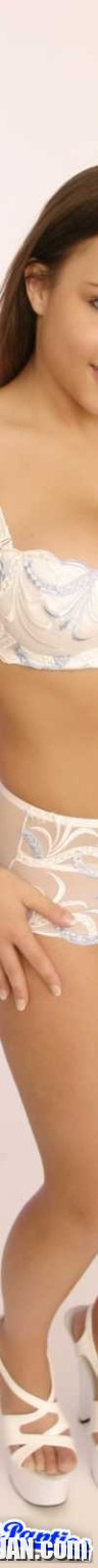 Jasmine white lace sheer panties - Photo #491292
