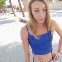 Angel Emily gets plundered in shady Strangers Car