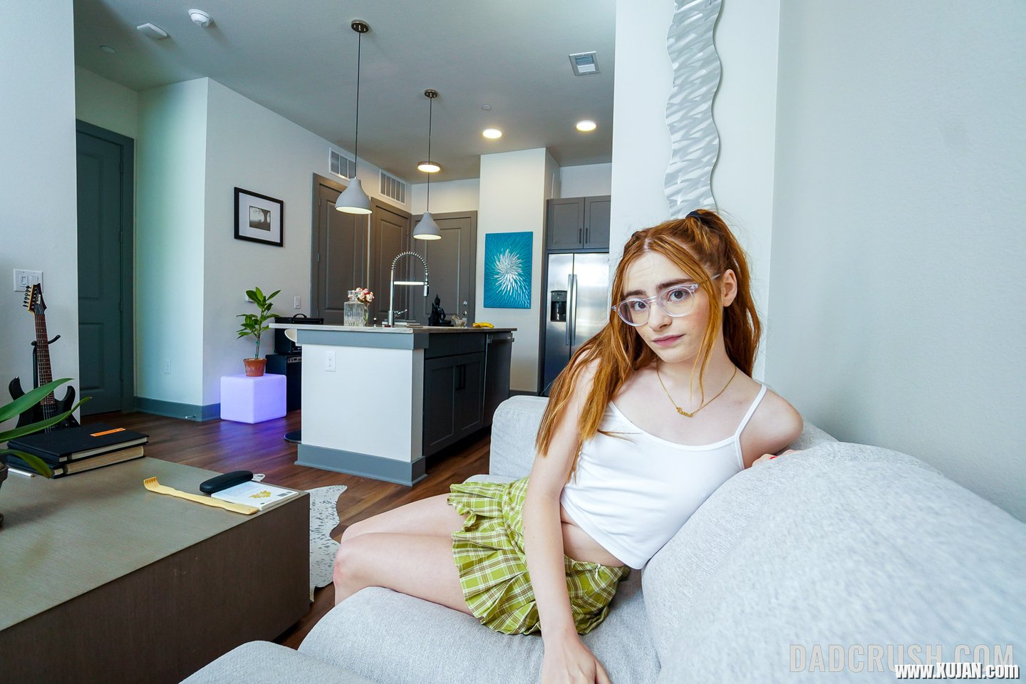 Wild redhead babe Reese Robbins gets analyzed by her nasty stepfather - Photo #496177