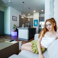 Wild redhead babe Reese Robbins gets analyzed by her nasty stepfather