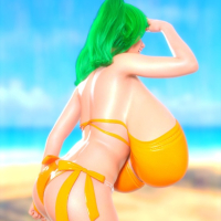 Heavy Breasted Bikini Babe Ember