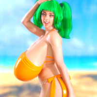 Heavy Breasted Bikini Babe Ember
