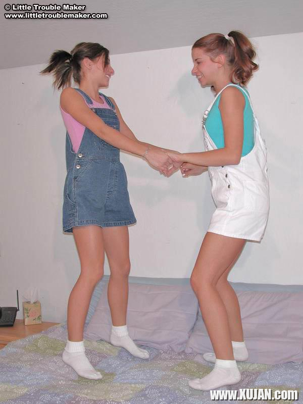 Pictures of Little Troublemaker and Jordan Capri stripping each other - Photo #510836