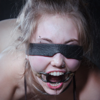 Electra Rayne is a good slave ampamp needs her Masters permission What will she do