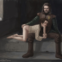 Arya Stark nude and fucked