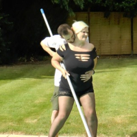Lacey Starr and poolboy with big dick