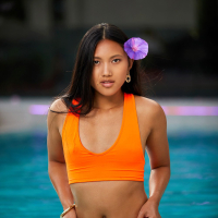Asian cutie May Thai takes it deep down her ass