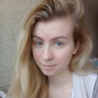 Blue eyed beauty shows off her tiny tits