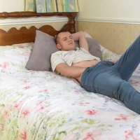 Sam is caught masturbating by Lexie